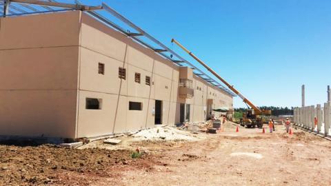 CND participó de una visita guiada a la obra de la Unidad de Personas Privadas de Libertad Nº 1